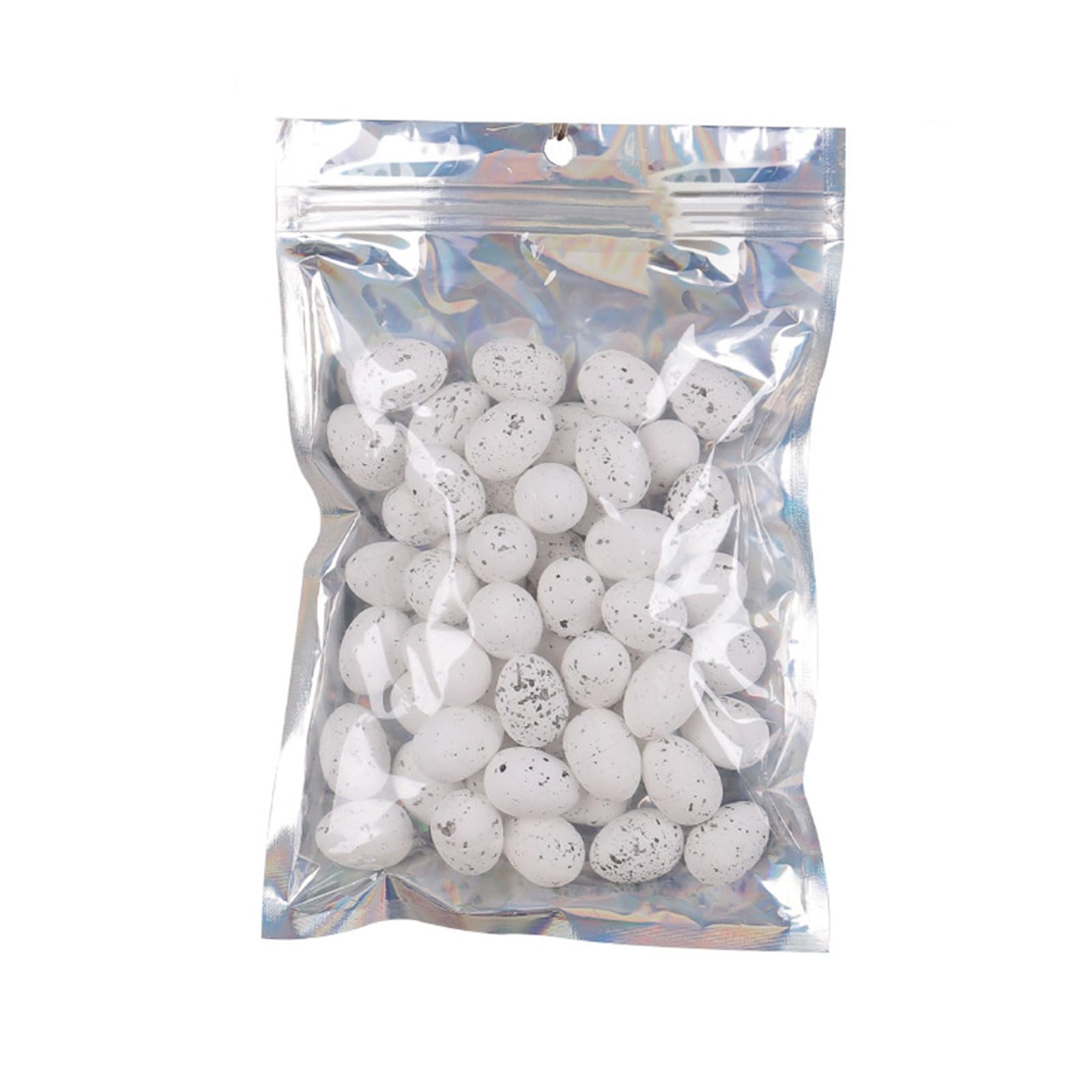 Hsioluted Of 50 Festive Eggs Easter Decorations Eggs Set for Home, School, and Parties Hunt