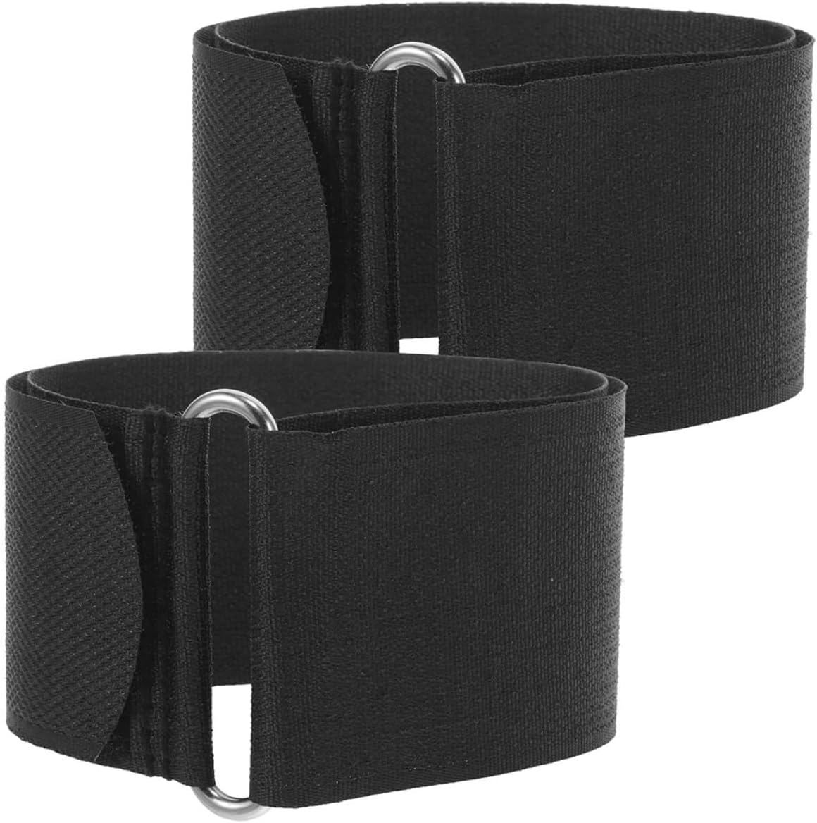 Toyvian Rowing Machine Pedal Straps, 1 Pair Adjustable Nylon Polyester