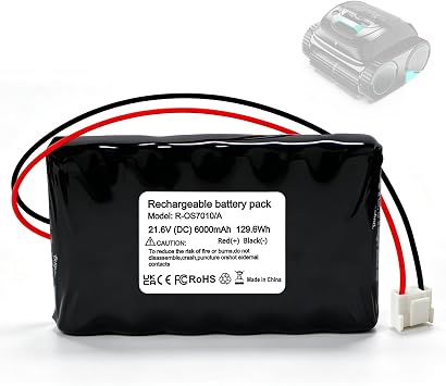 Remate 6.0Ah Replacement Battery for WYBOT C1 Cordless Robotic Pool Cleaner