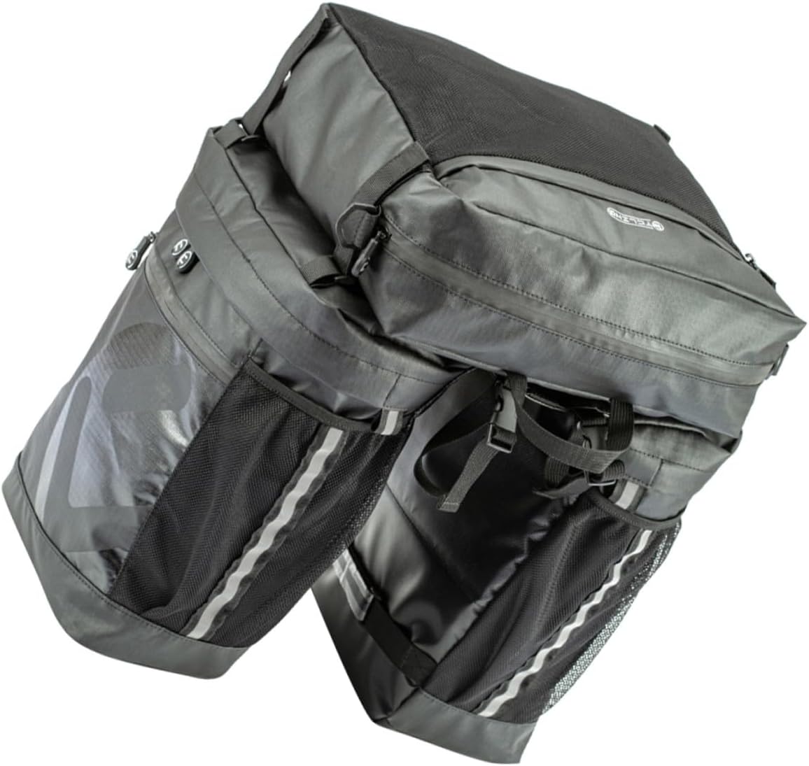 Bike Rear Rack Bag 3-in-1 Waterproof Travel Carry Pannier 50l Large Capacity Cycling Saddle Trunk for Mountain and Road Bikes