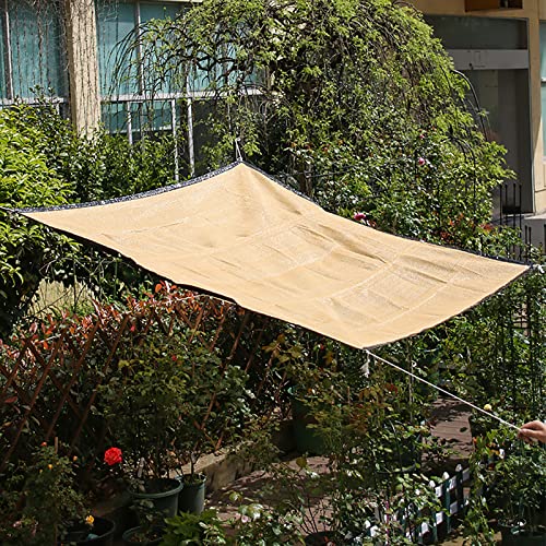ErZhuiZi Sonnenschutz-Schattentuch mit Ösen 90% Shading Rate Schattiernetz Verstärken Markisen für Gartenpflanzen… – Bild 4