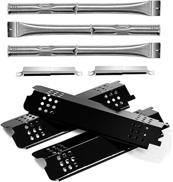 463340516 Grill Replacement Parts for Charbroil Gas2coal Grill Parts 3 Burner G432-0078-W1 463370516 463370519 Char Broil Gas 2 Coal Hybrid 463341918 463370518 G421-0500-W1 Heat Shield Burner