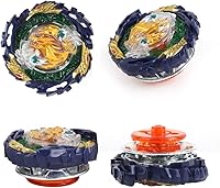 Vista 3 de Juego de Trompos para Combate Burst Gyro, Juego de Juguete para Regalo para Niños de 6, 8, 10, 12+ años, Juego de Combate con 12 Trompos Giratorios