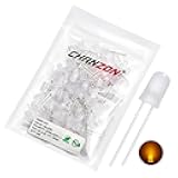 TGEINHVDU Diffused 5mm Led Diode Kit White Red Grrien Blue Yellow Orange 2V 3V Bulb Light Emitting Assortment DIY Artduino PCB Circuit