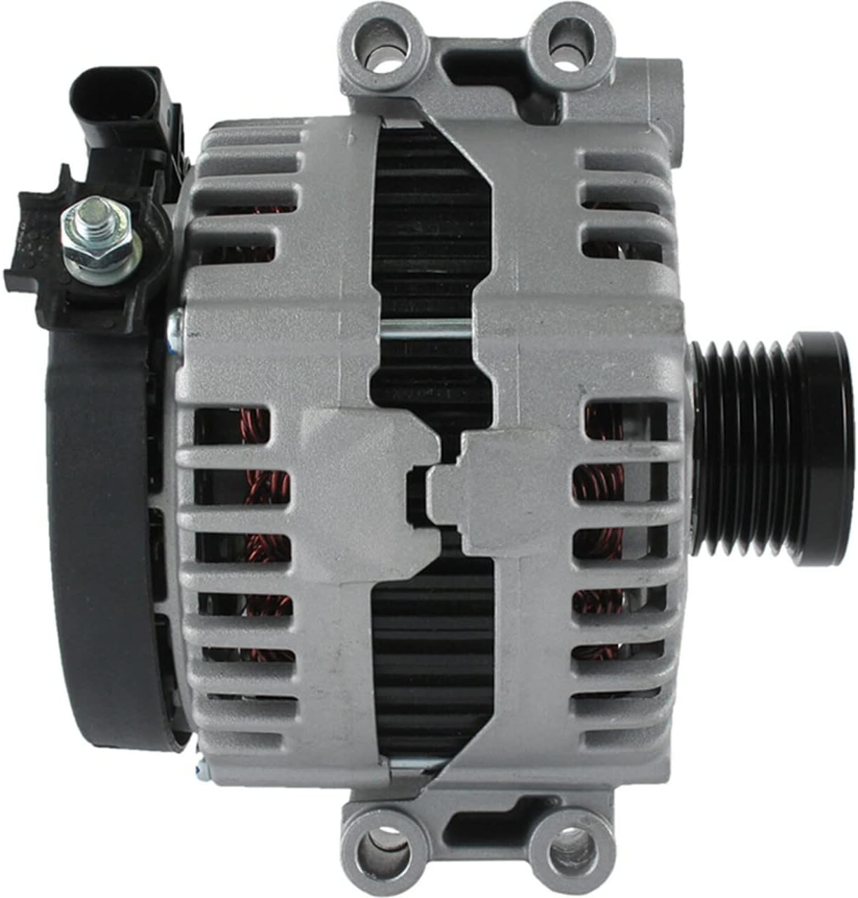 DISCOUNT STARTER & ALTERNATOR 12 Volt 180 Amp Alternator Compatible With BMW 328 Series 3.0L 2007-2014 12-31-7-550-968, 12-31-7-551-256, 12-31-7-555-926, 0-121-715-012, 0-121-715-112