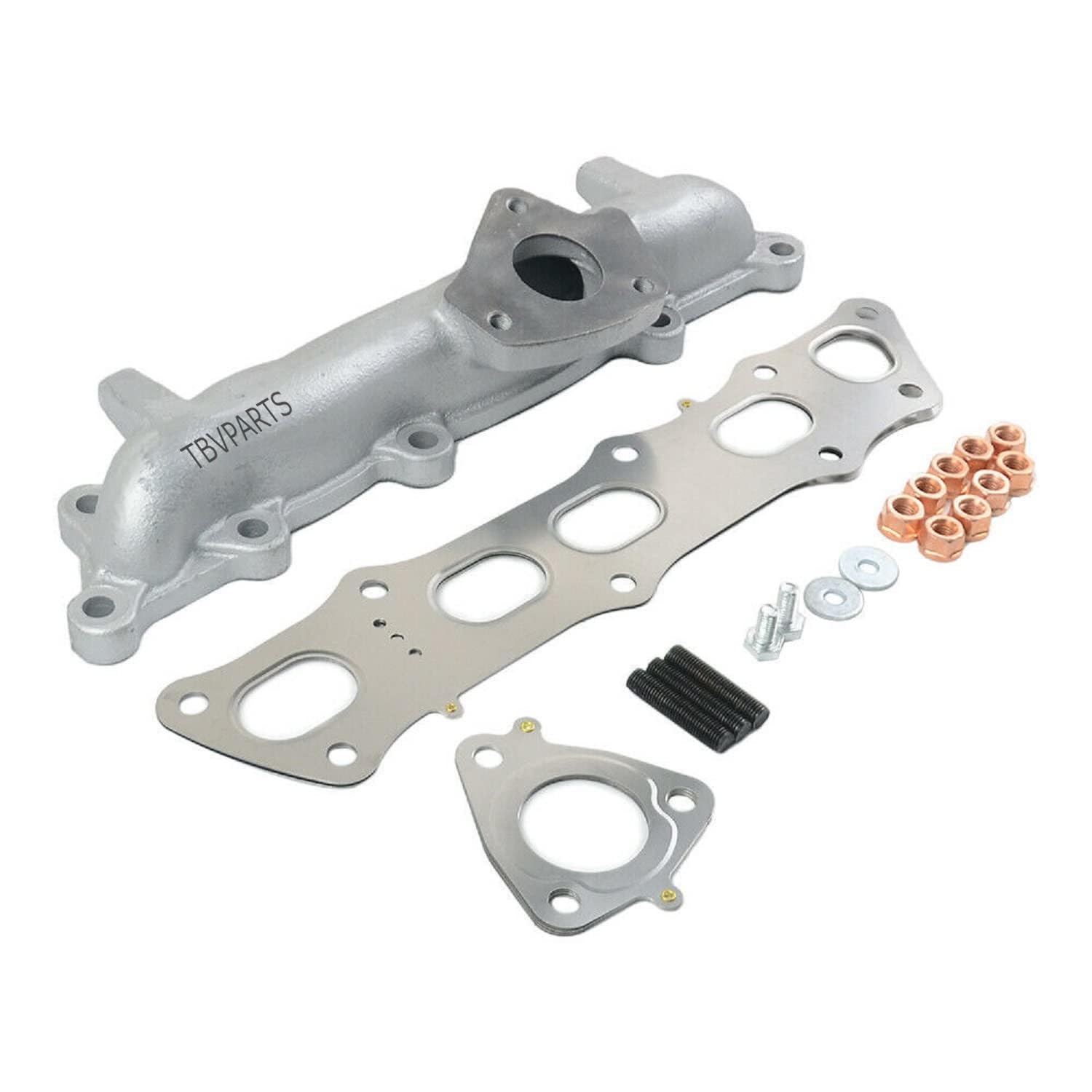 Collettore di Scarico + Set Di Montaggio 18100RBDE11 18100RMAE00 04180RSR305 04180RBD305 06180RSR305 06180RBDE01 Adatto per Accord VII Civic 2.2 CDTI