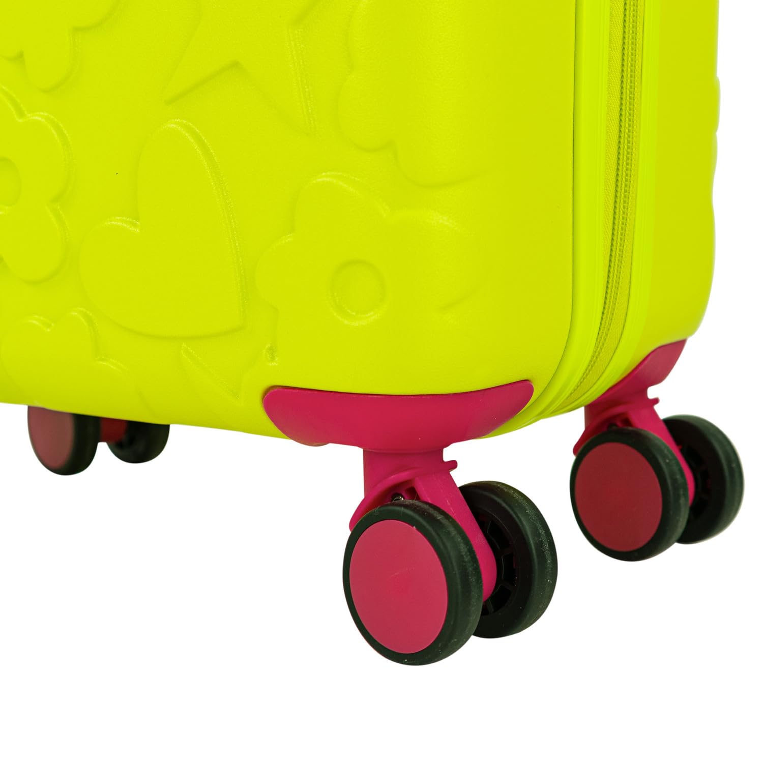 Agatha Ruiz de la Prada - Maletas De Viaje Cabina 55x40x20 Equipaje De Mano Avion Trolley Cabina Duradero Ligero Ruedas Silenciosas con Neceser. Candado de Combinacion TSA, Pistacho