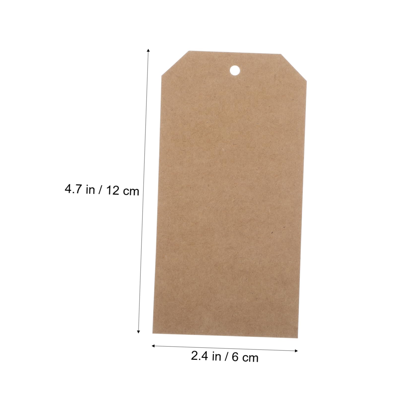 200 Étiquettes en Papier Kraft Multifonctions avec Ficelle de Jute, Légères et Simples, pour Décoration et Projets Diy, Couleur Kaki Classique