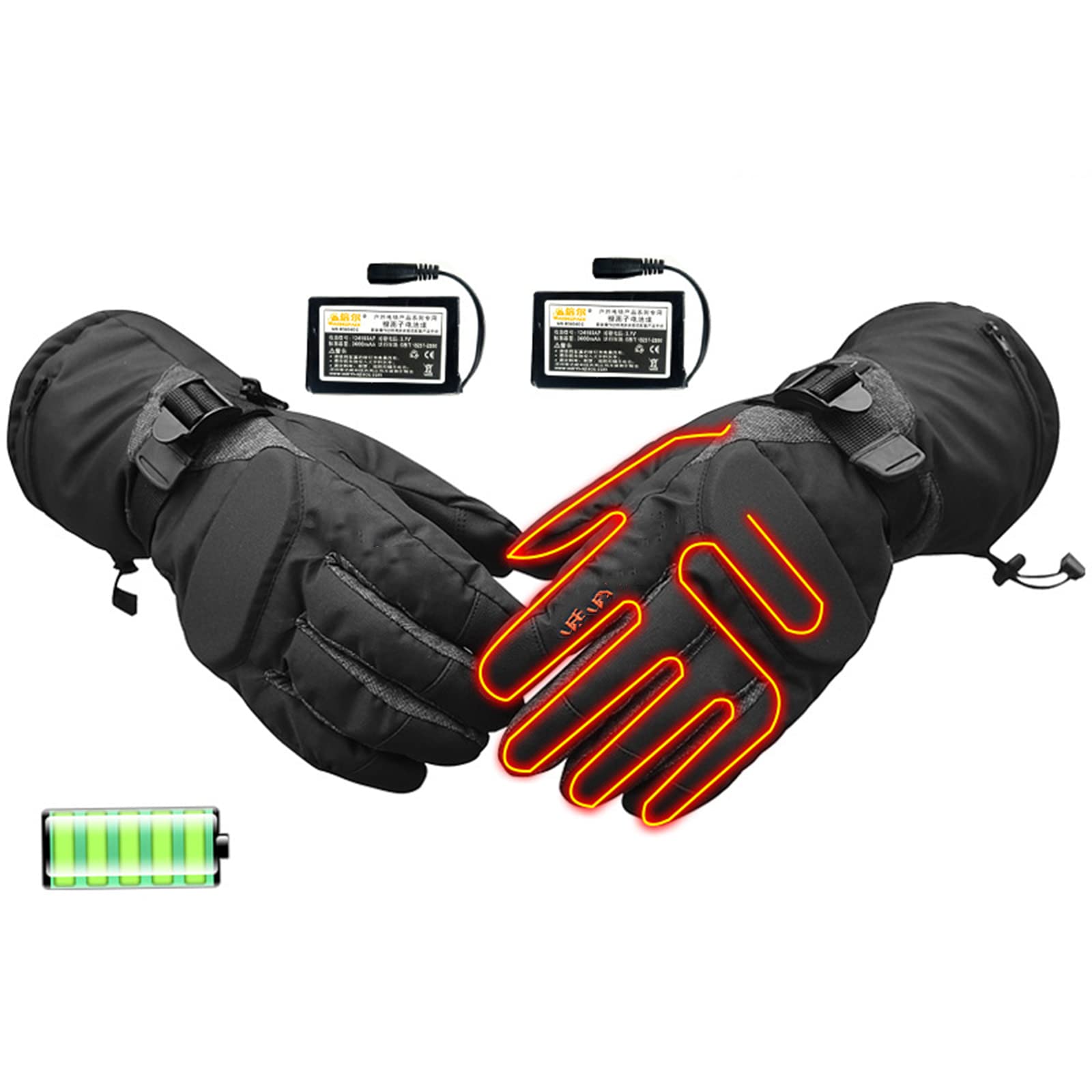 Gants de vélo électrique chauffants pour ne plus avoir froid aux mains