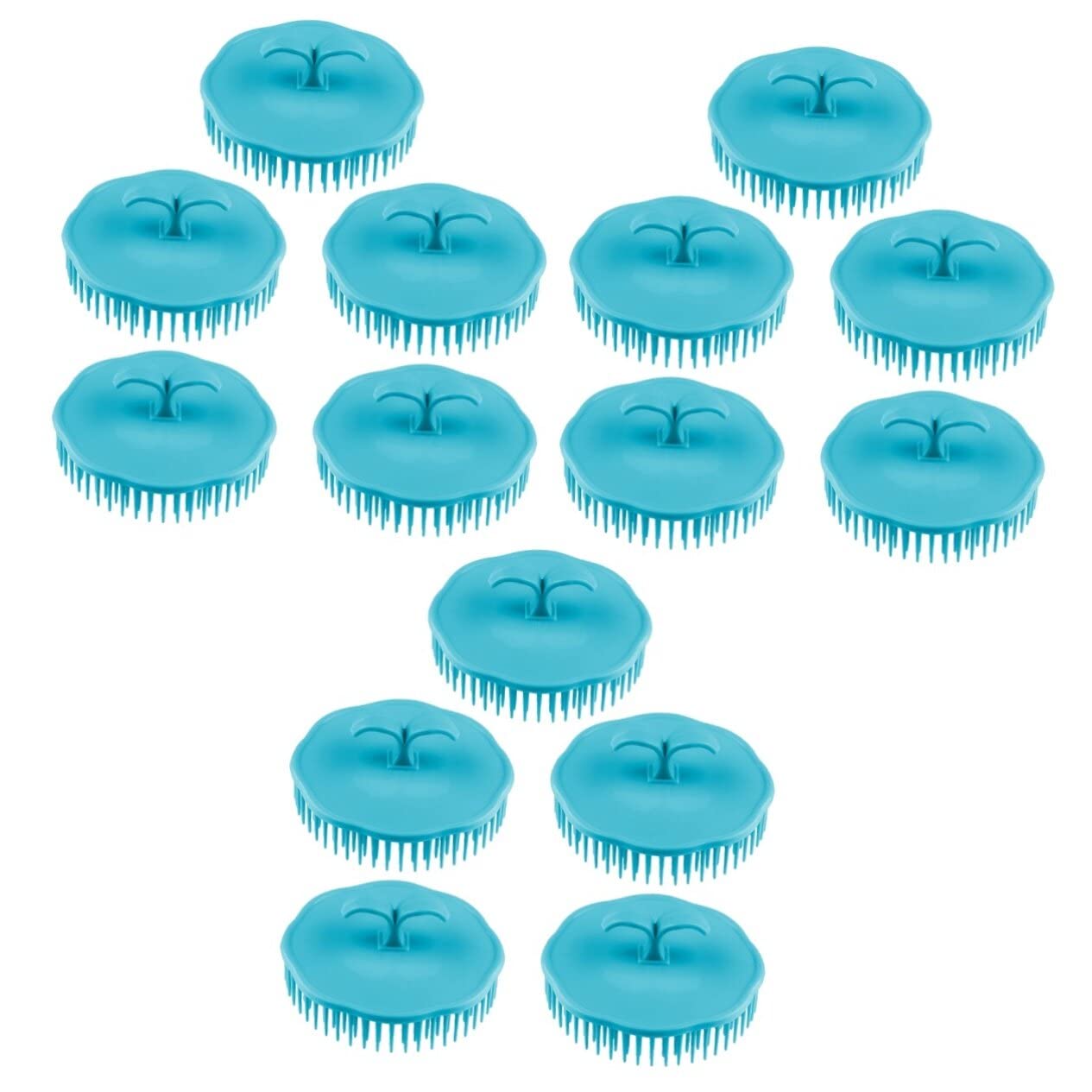 minkissy 15pezzi Massaggiante Per Set Per e Del Capelluto Strumento Styling Antiprurito Per Colore Casual