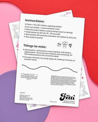 xo, Fetti Bachelorette Party Temporary Tattoos - 60 Styles | Female Dancer Stripper Bach Party Decorations, LGBTQ Bridal Shower Gift, Engagement Party, Bridesmaid Favors, Bride Pride Accessories