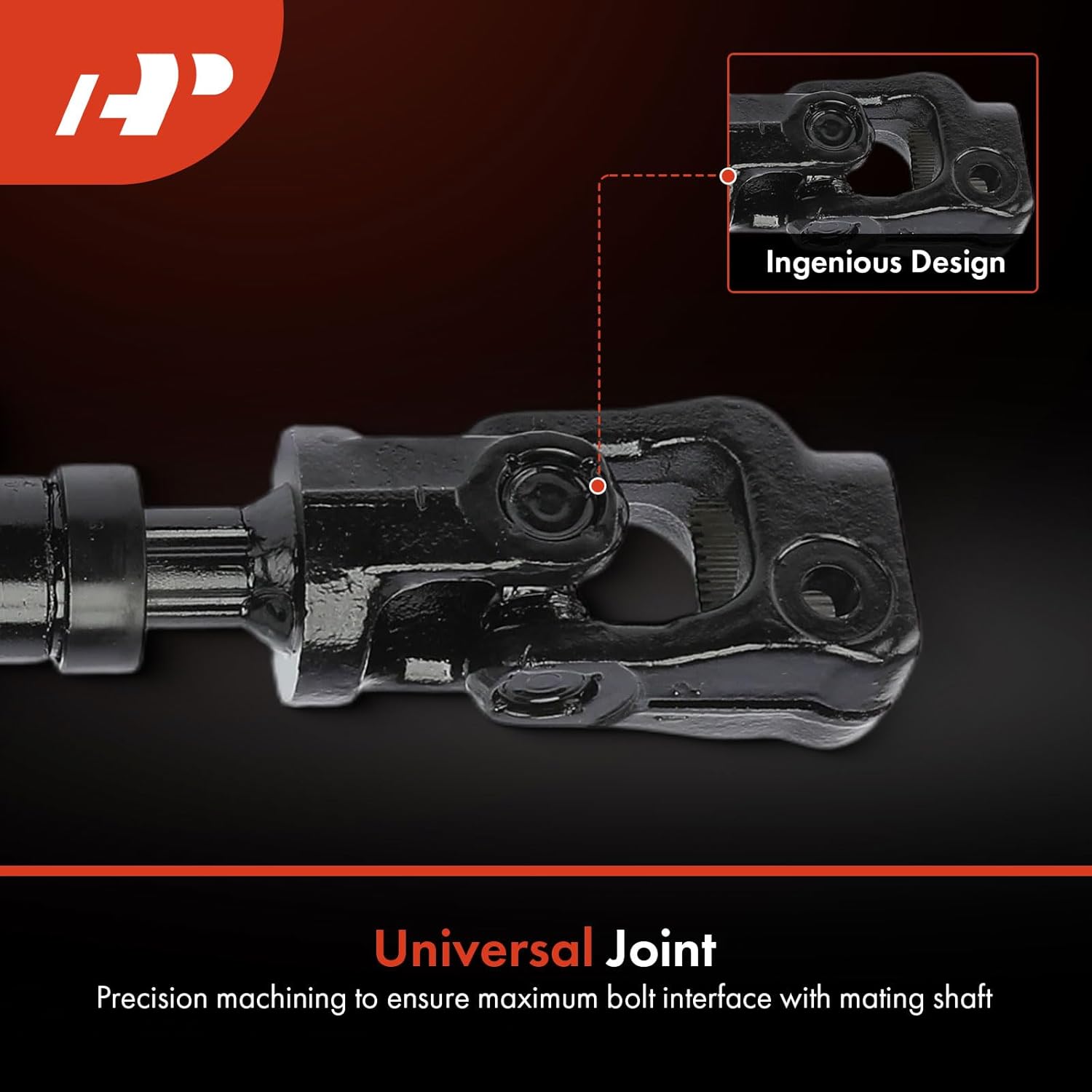 A-Premium Intermediate Steering Shaft Steering Column Shaft Compatible with Toyota Sienna 2011-2020