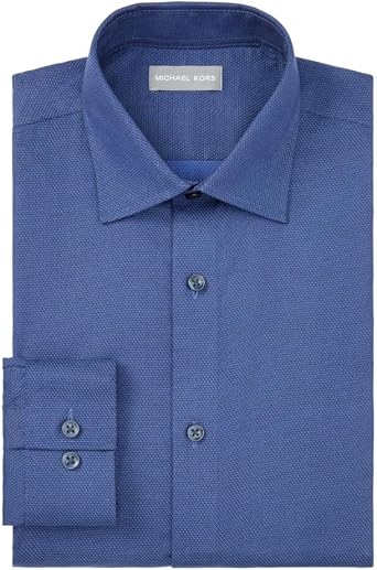 Michael Kors Men's Dress Shirt Comfort Stretch Regular Fit