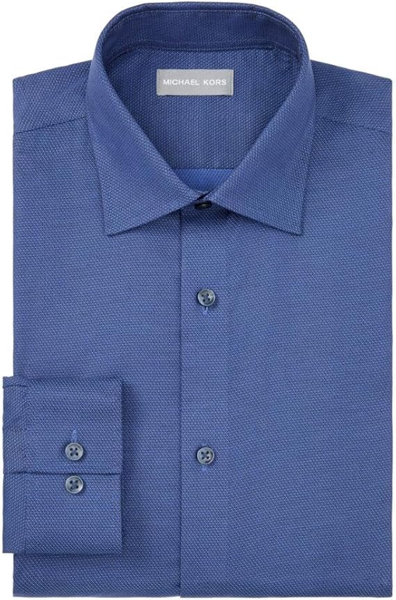 Michael Kors Men's Dress Shirt Comfort Stretch Regular Fit