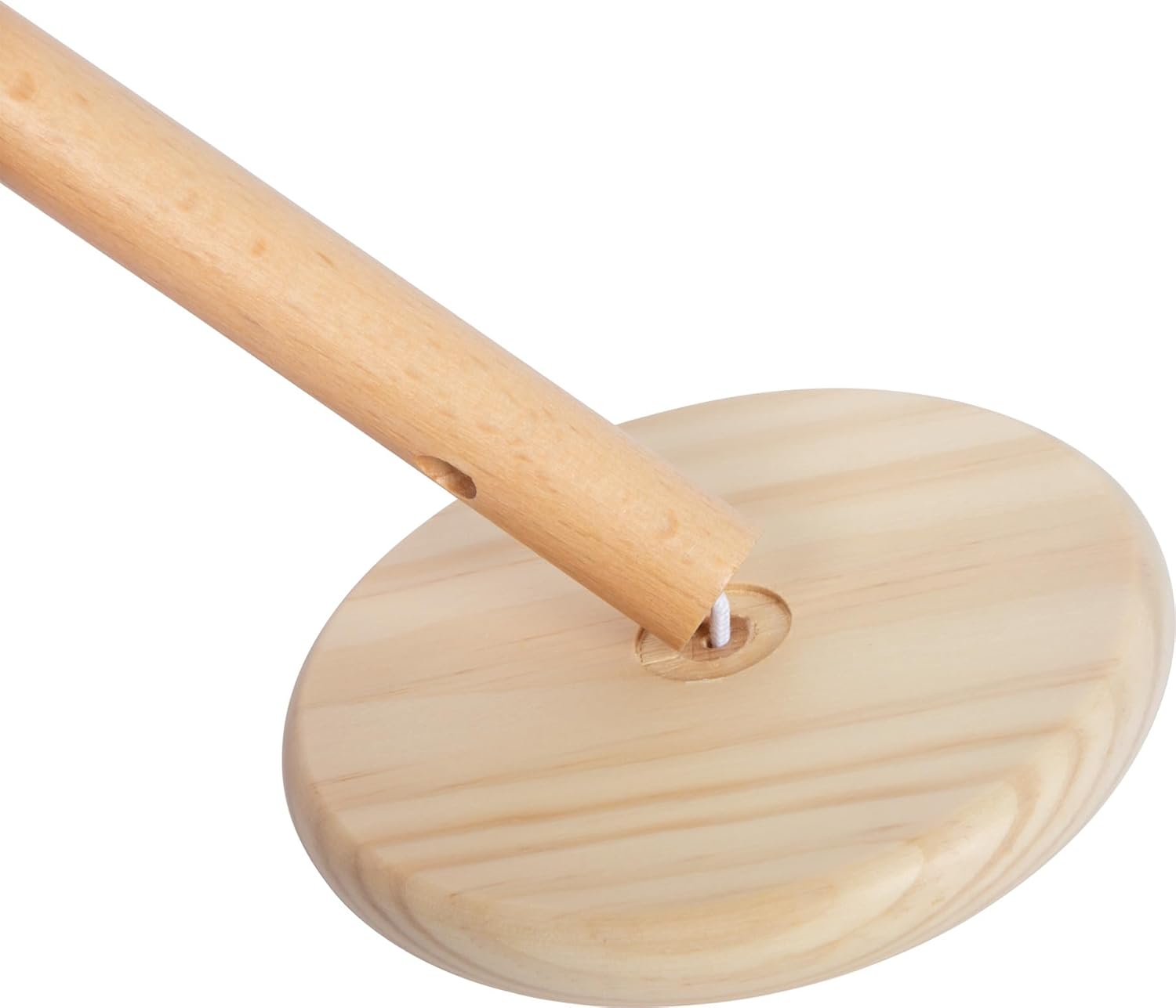 stapeltoren Dino Van hout en pluche, speelgoed voor motorische vaardigheden met kleurrijke stapelringen, voor kinderen vanaf 12 maanden, 12687