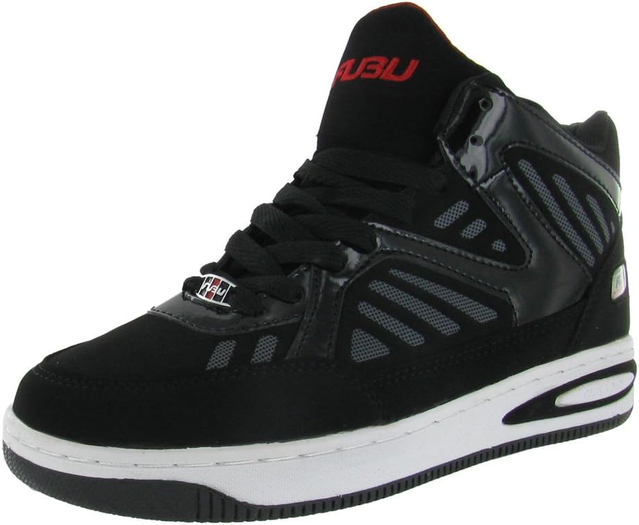 FUBU Men's Break Black/Red Fashion Sneakers