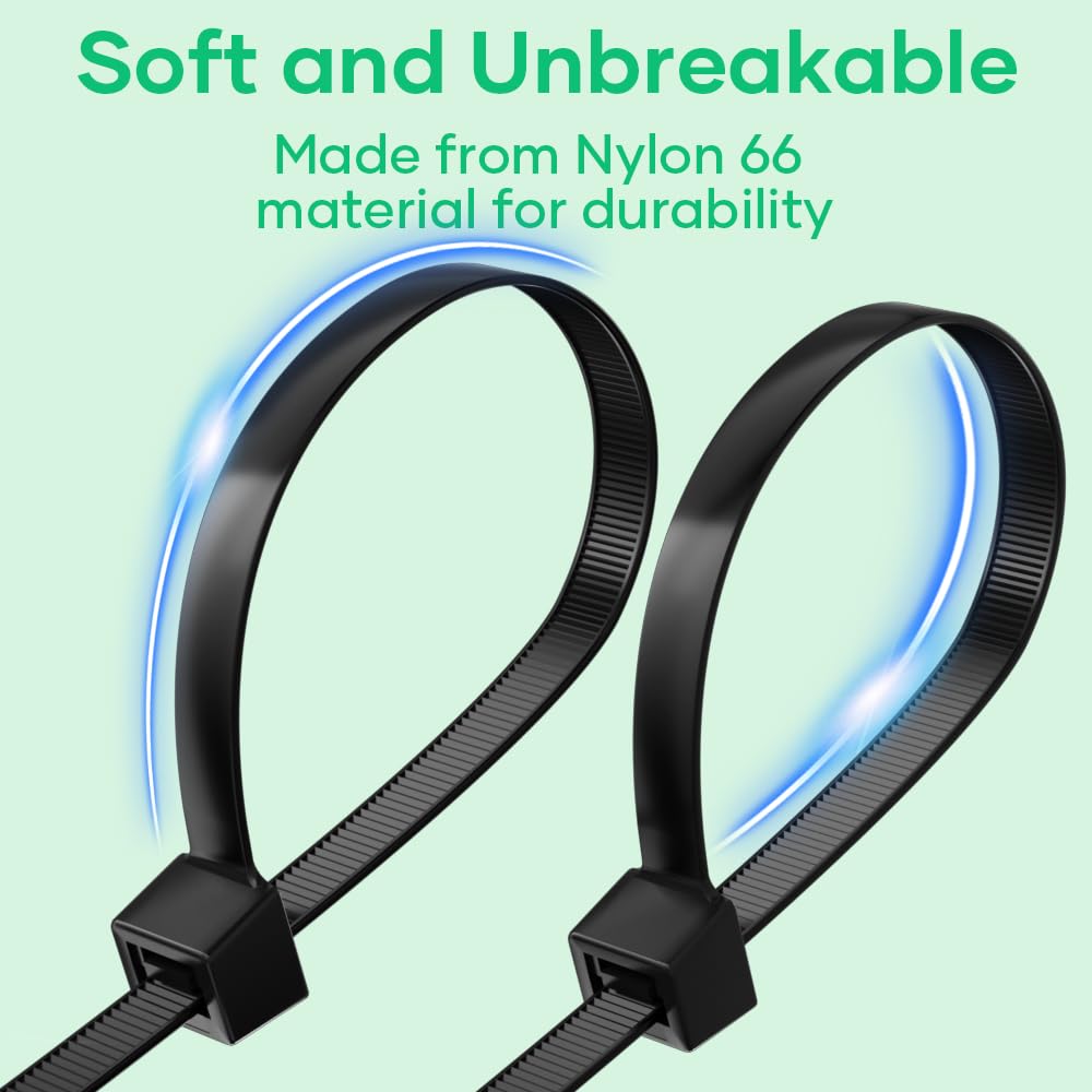 Fascette Plastica Haus Projekt 200x2.5mm - Confezione Da 100pz Grigio, Per Cavi Interni/Esterni