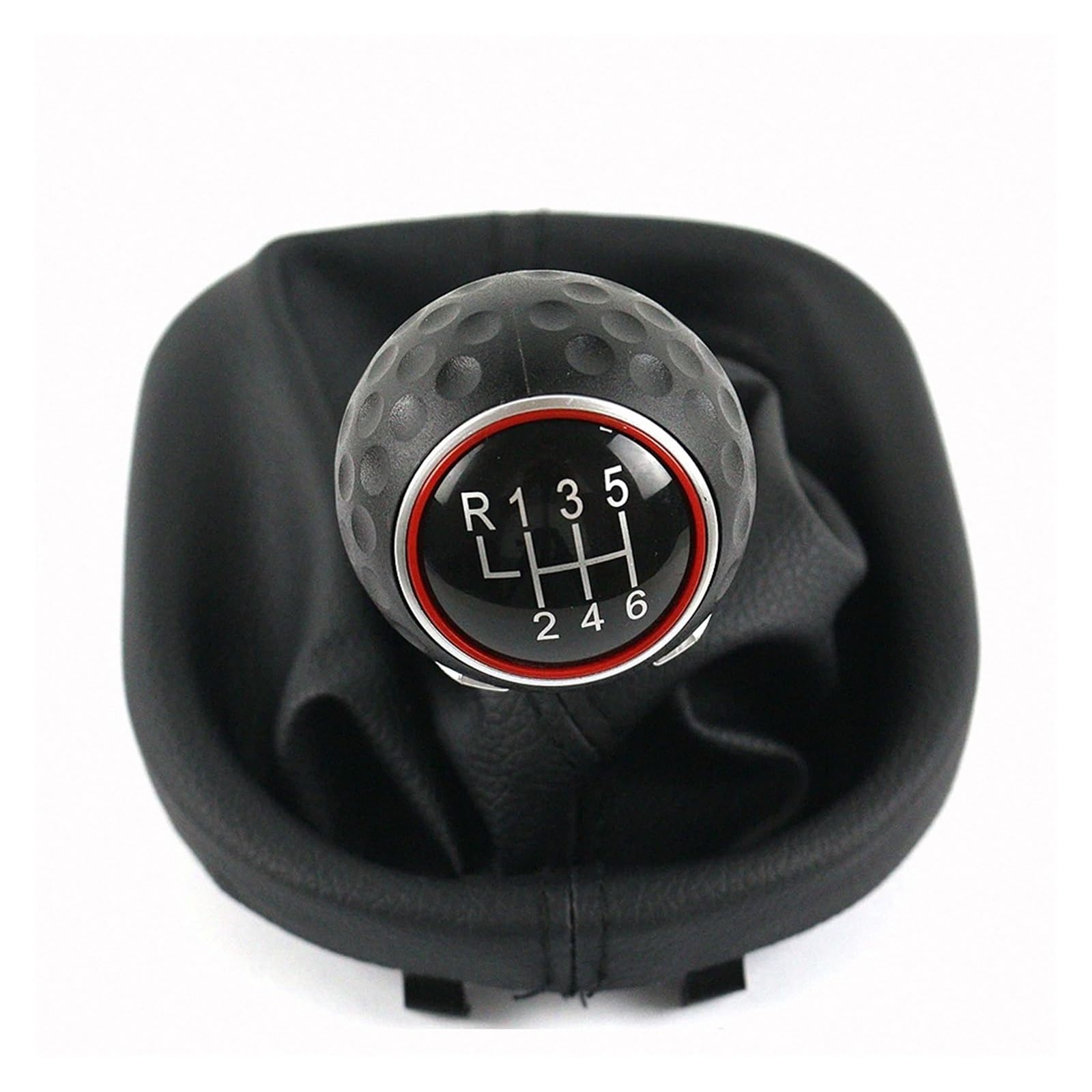 GLBLPEXELR Upgrade Gear Knob for VW Caddy II 2 MK2 for Touran 2003-2010