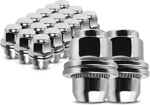 Miniatura 9 de A-Premium Juego de tuercas de rueda M12-1.25 compatibles con Nissan Pathfinder Maxima Murano 370Z INFINITI QX60 Q50 G25 G35 G37 QX50 Juego de 20