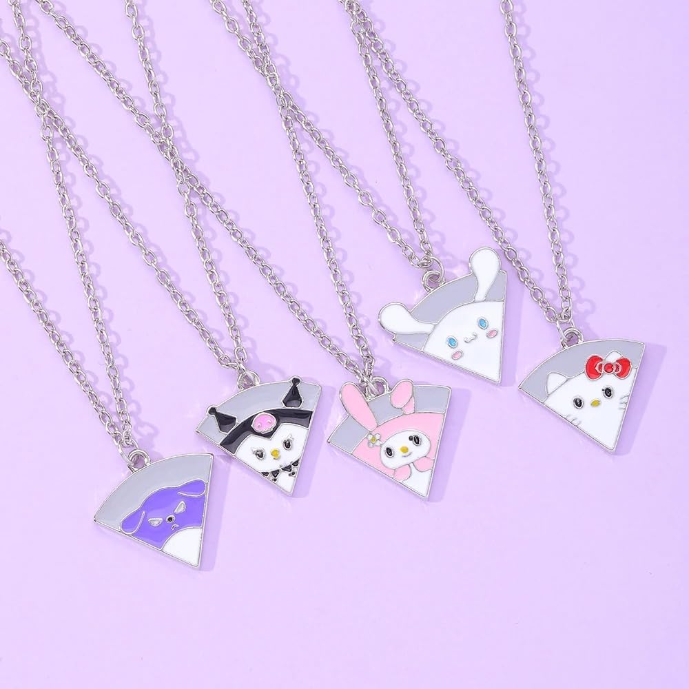 925 Sterling Silver Puzzle Piece Necklace For Women And Men, 14K Yellow Gold Heart Couple Necklaces Matching Puzzle Piece Necklace Cute Animal Puzzle Cute Cartoon Animal, Couple Necklace Puzzle