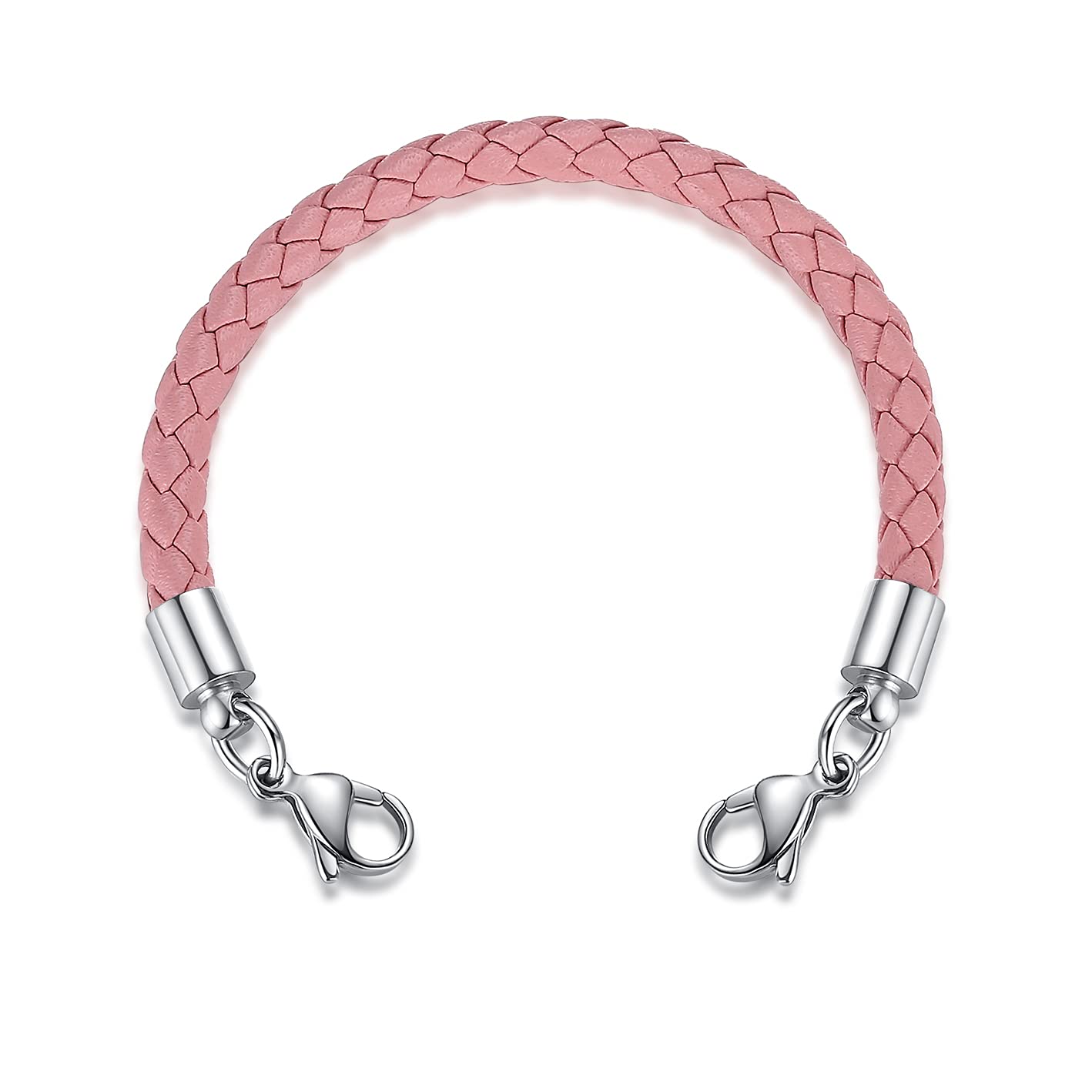 LinnaLove Stainless Steel Interchangeable Chain for Medical Alert id Bracelets for Women and Men