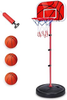 Basketballkorb Kinder, Höhenverstellbarer Für 3-8 Jahre