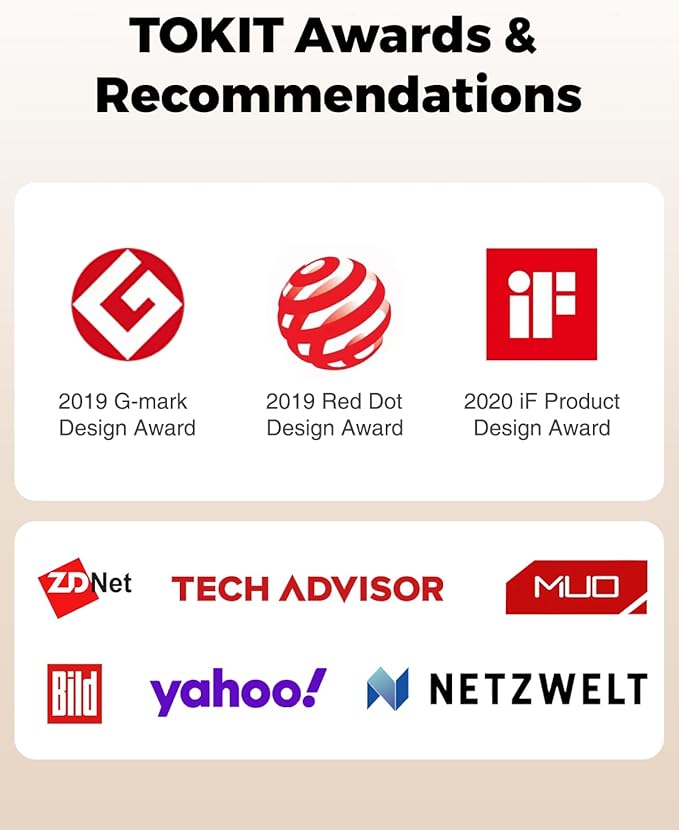 TOKIT Omni Cook Robot All-in-1 Food Processor with 21 Cooking Functions Built-in 7'' Touch Screen Guided Recipes Pre-clean, Chopper, Juicer, Blender, Mixer, Weigh, Sous-Vide, Ice Crush and more