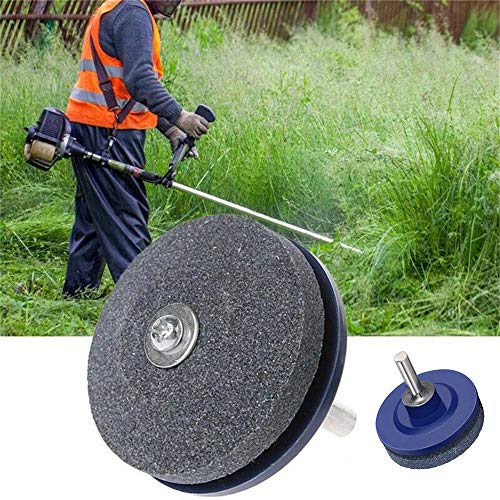 SZCY LLC Upgrade 6 Packs Lawn Mower Blade Sharpener Lawn Mower Sharpener for Any Power Drill Hand Drill - Thumbnail 4