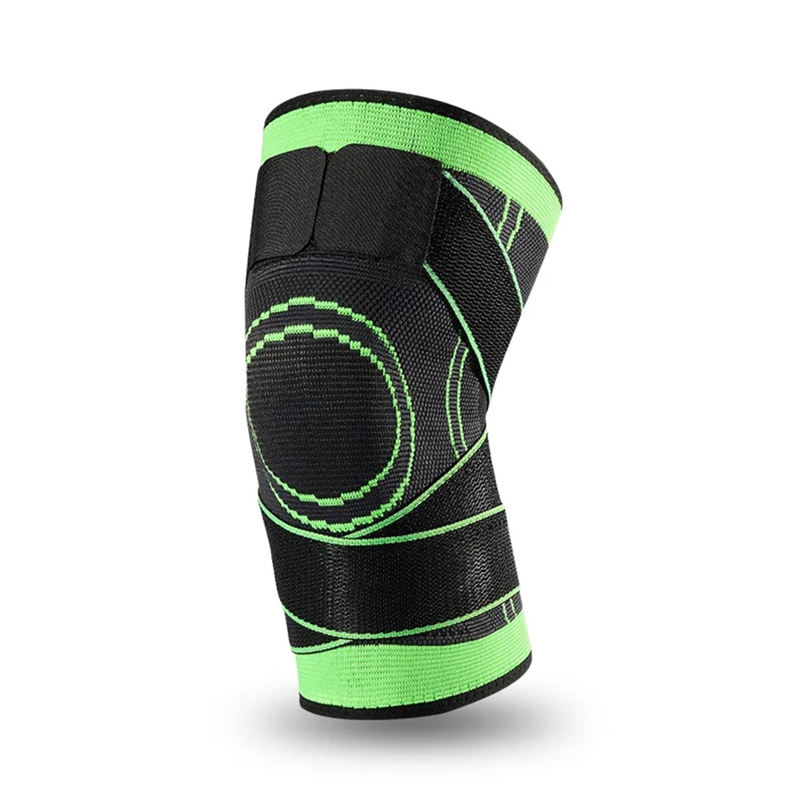 Rodilleras Deportivas Antideslizantes con Soporte y Calentadores, 2 Unidades, Mangas de compresión con Correas Ajustables para Correr, Entrenar y Usar Durante Todo el día.