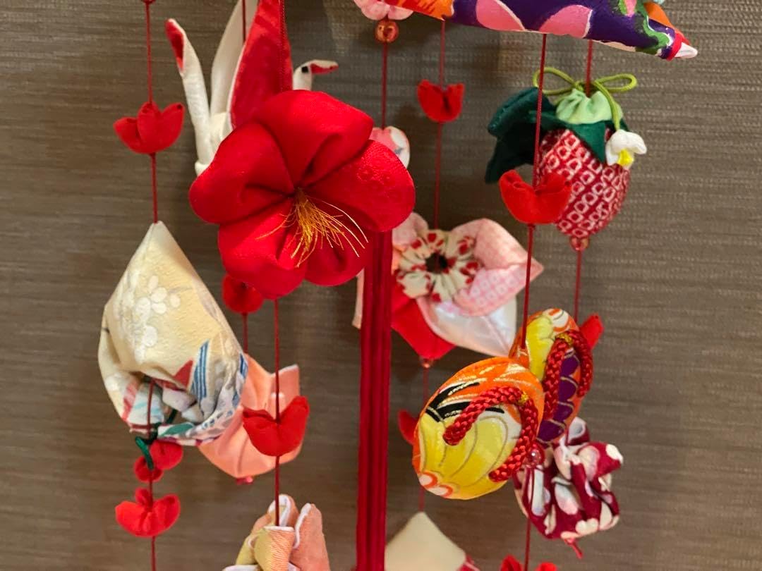 Amazon.co.jp: OKBABY つるし雛 つるし飾り 吊るし飾り 天然木製台付