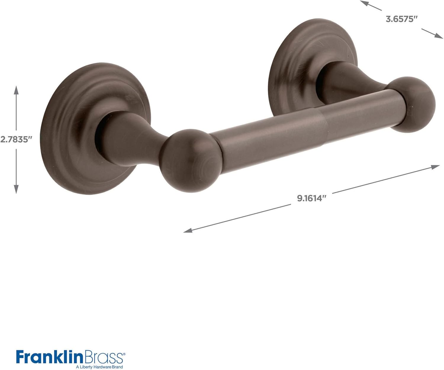 Franklin Brass Bathroom Accessories F9008VB Jamestown Bathroom Sets, Toilet Paper Holder, Venetian Bronze