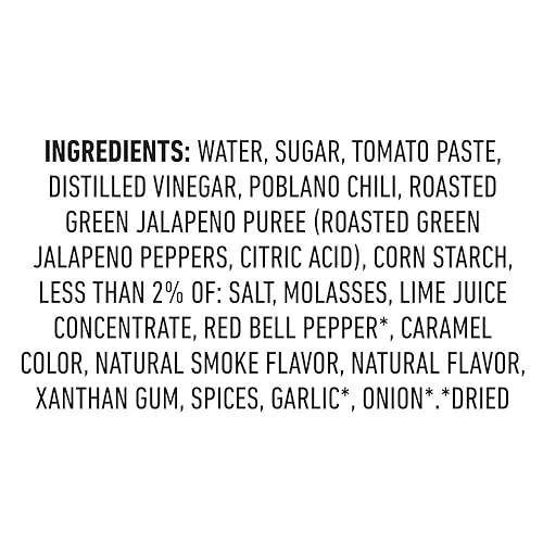 Miniatura 3 de Amazon Brand, Aplenty Spicy Poblano Lime BBQ Sauce, 19.7 onzas