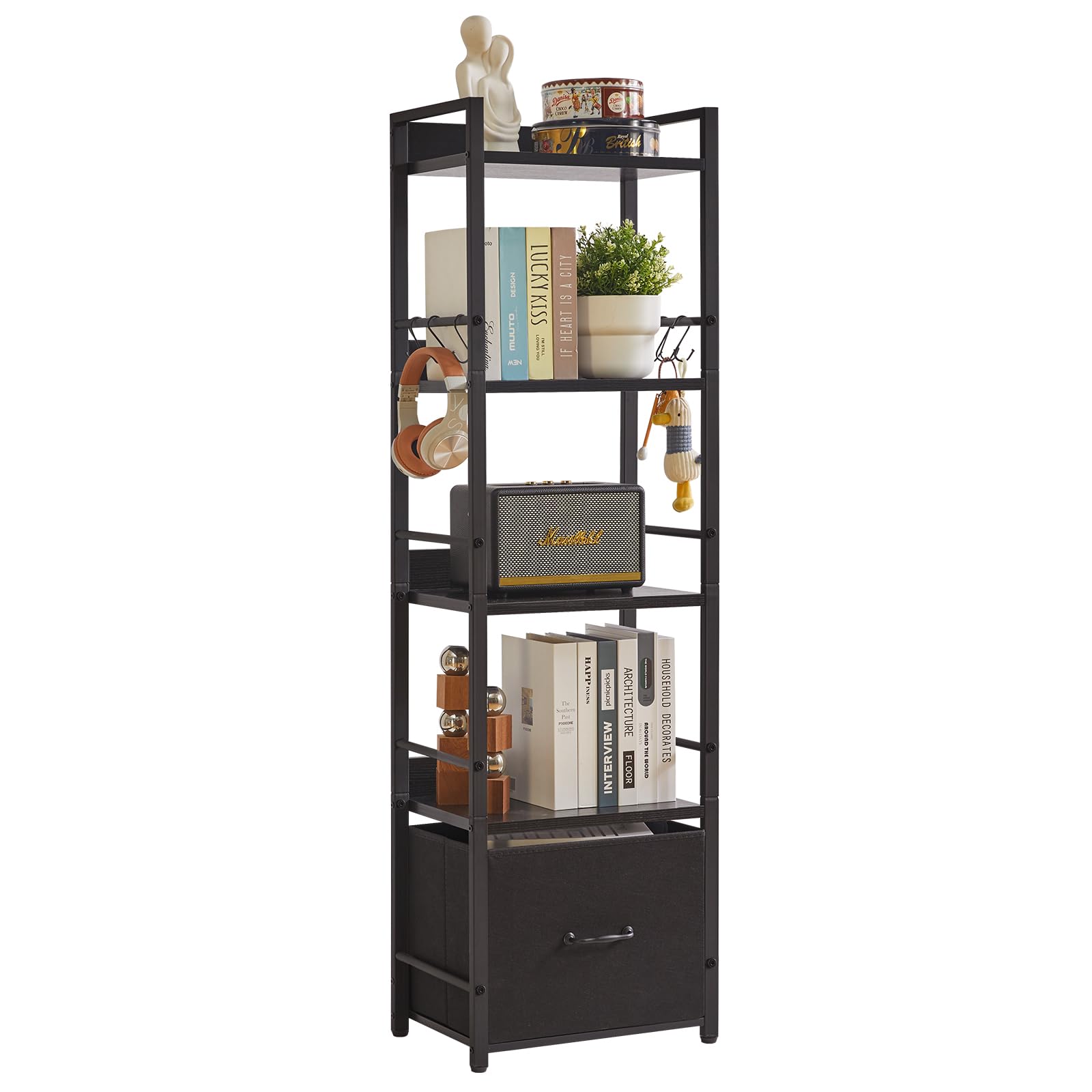 Ladderplank met 5 planken | Bij SONGMICS