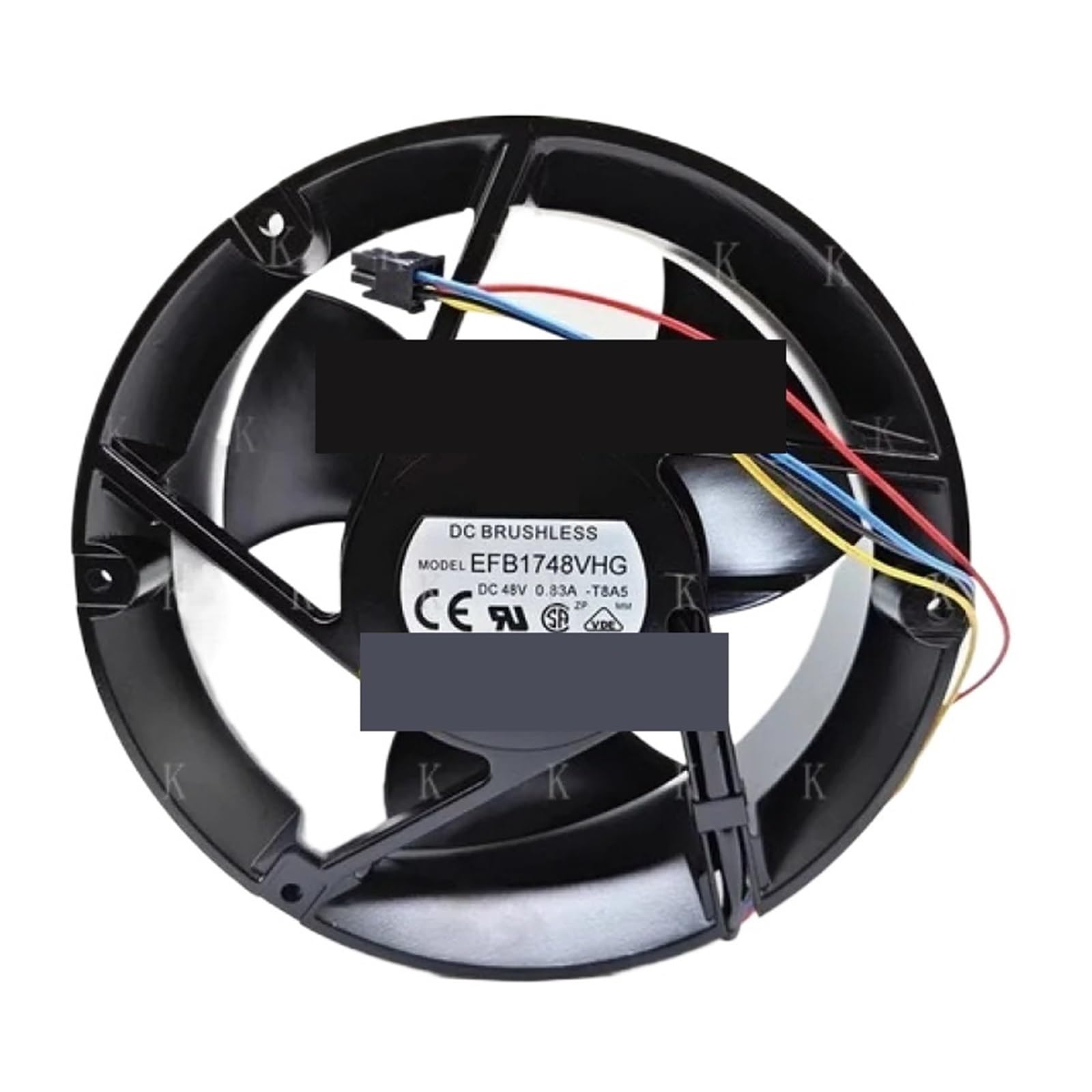 BRODEFUP EFB1748VHG 17251 DC48V 0.83A 4-Wire Inverter Cooling Fan