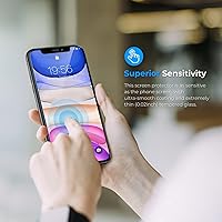 Vista 3 de Oribox Protector de pantalla de vidrio templado para iPhone 11