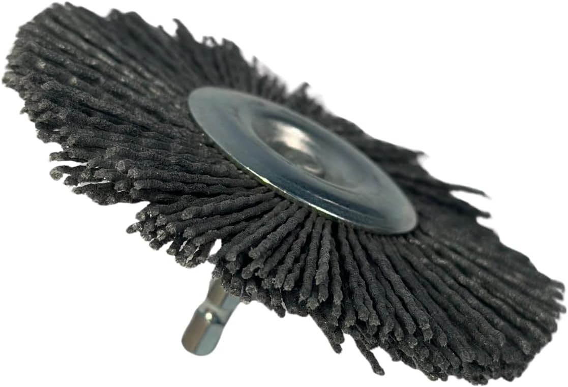 Dico 7500043 Nyalox 4" wheel brush kit, 3 piece
