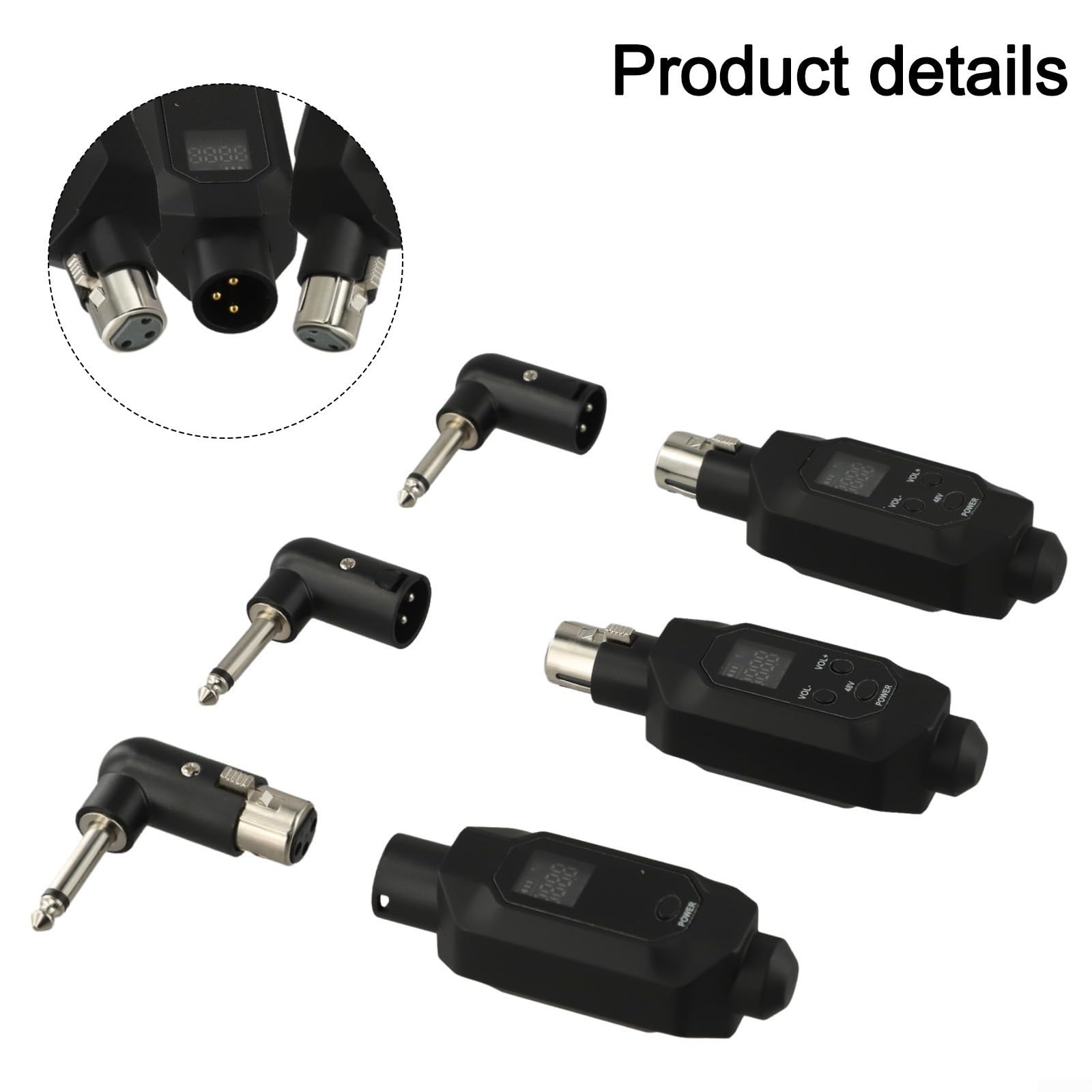 UHF Wireless Mic System 600-690MHz Stage Use(1 in 2)