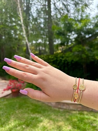 Miniatura 2 de Pulsera elástica de oración hebrea para mujer