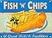 Produktbild signs-unique Original Metall Schilder Fish & Chips Groß Metall Schild, 40 cm x 30 cm