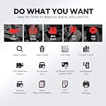 Launch CR629 OBD2 Scanner ABS SRS Scan Tool with Active Test, 3 Service Oil/SAS/BMS Reset Tool, Full OBD2 Functions Car Code Scanner, Lifetime Free Update (More Powerful Than Launch CR529, CRP123X)