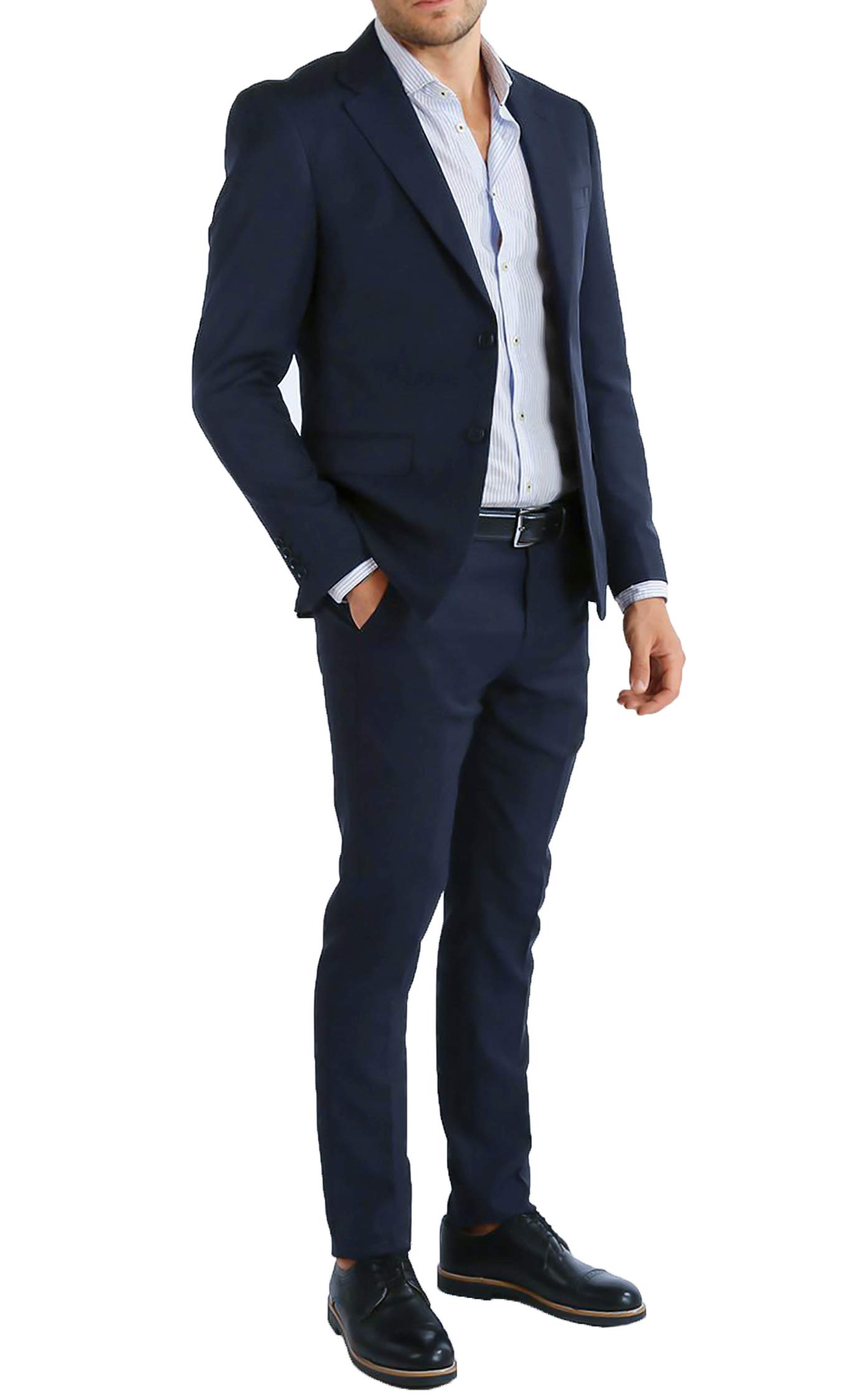 Abito Completo Uomo Giacca con Pantaloni Elegante Casual Cerimonia