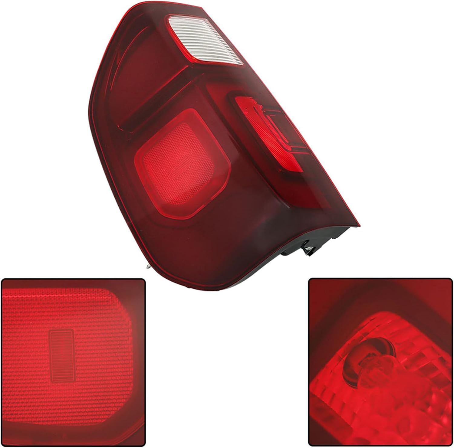 Silscvtt Replacement for Honda Ridgeline 2017-2023 Tail Light Lamp Brake Rear Right Passenger Side Outer 33500T6ZA02
