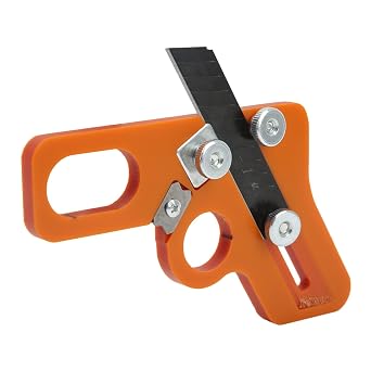 Woodworking Edge Trimmer, Incisive Edge Banding Trimming Blade Manual Easily Unscrew Compact for Closet 2 Use