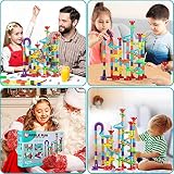 Marble Run for Kids Ages 4-8 - Maze Game DIY Educational Playset Birthday Gift for Ages 3+,Track Pip