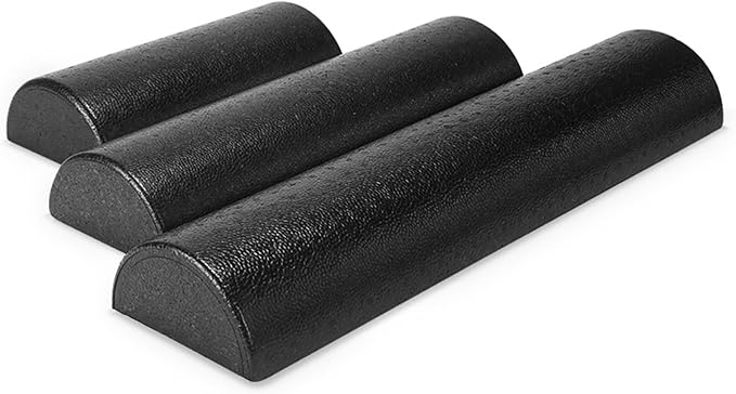 Roller de espuma semicircular para pilates y masaje miniatura 3