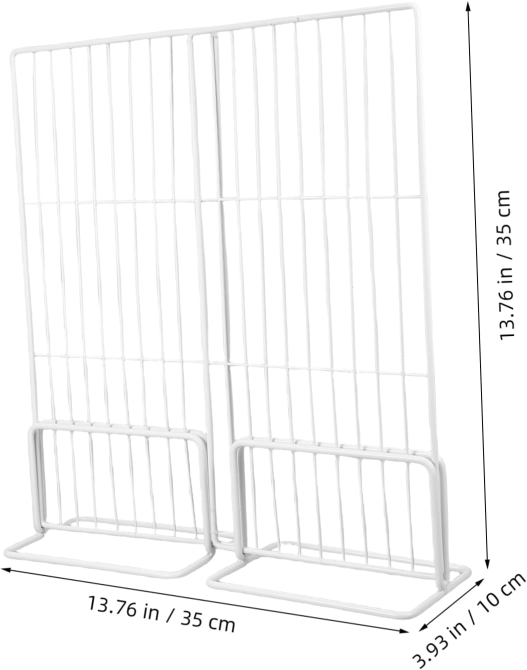 Plastic Freezer Divider Organizer Adjustable Shelf Separator for Refrigerator Storage Rack for Ice Cream and Food Items Easy to Install and Clean