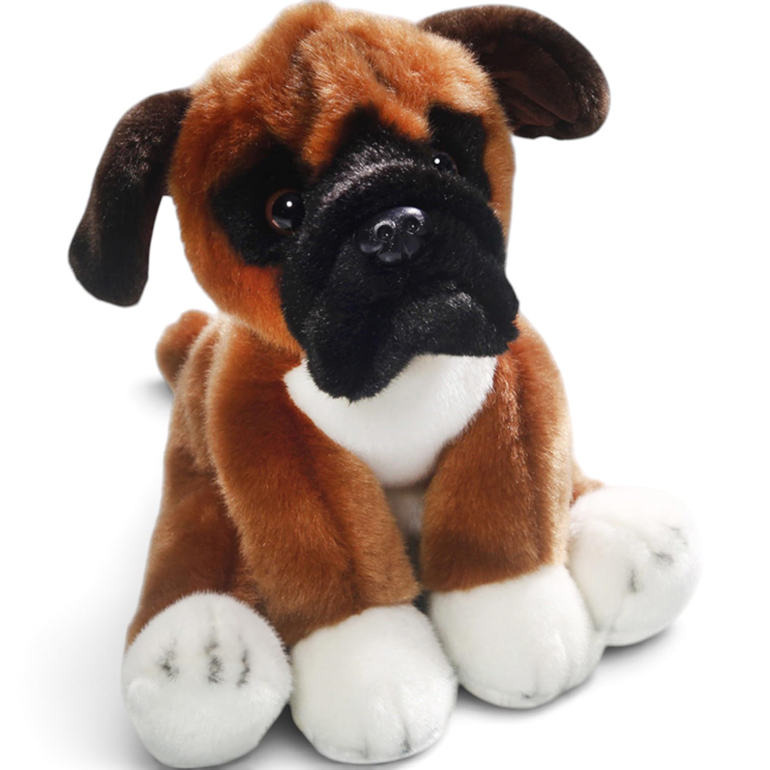 Amazon.co.jp: Carl Dick ボクサー犬10インチ、25 cm、ぬいぐるみ