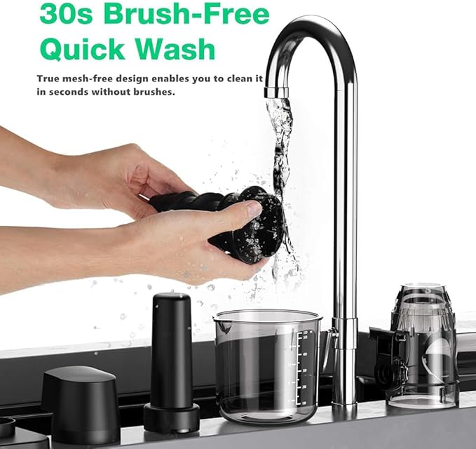 Extractor de Jugos Prensado en Frío 2 Velocidades 150W Fácil Limpieza miniatura 5