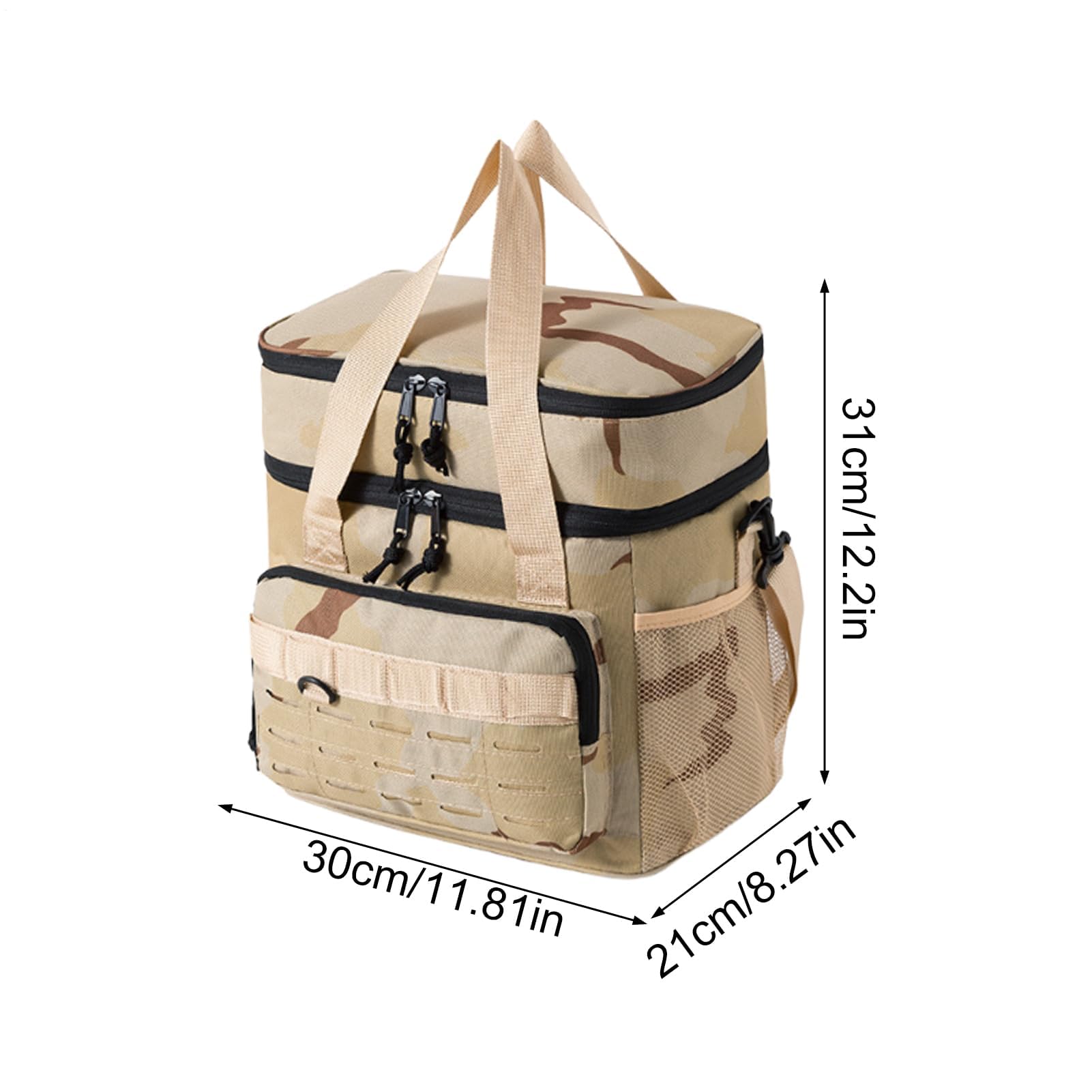 Bolsa térmica para el Almuerzo - Bolsa isotérmica de 19 litros para Alimentos, contenedor portátil y Almacenamiento térmico.