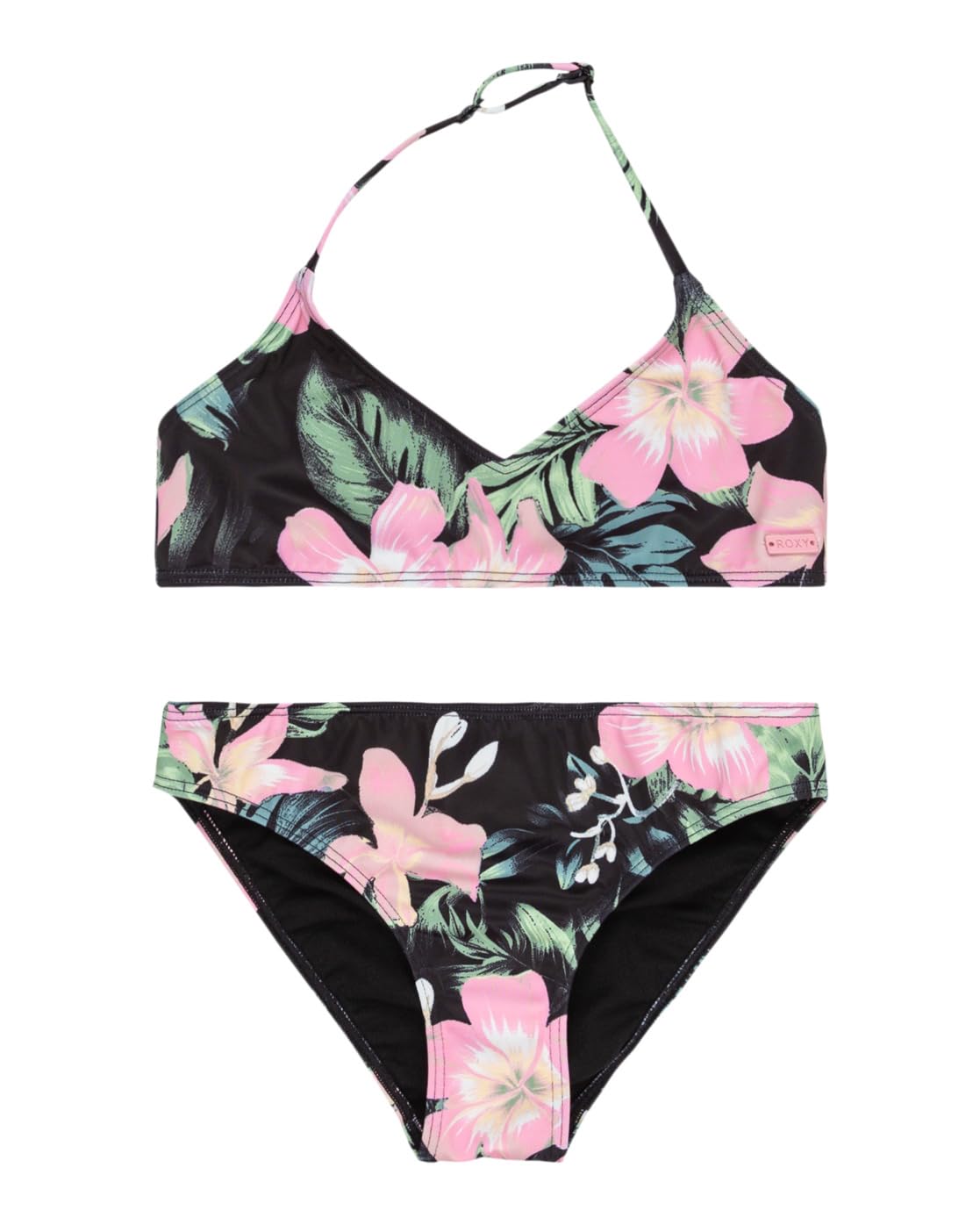 Roxy Garnitur dwupokojowy SHADOW FLORAL BRASIC TRI SET Girls Black 16